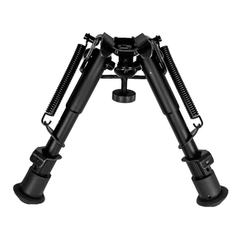 New product ideas cross-border outdoor 6 "-9" butterfly blade support metal tactical bipod with low price