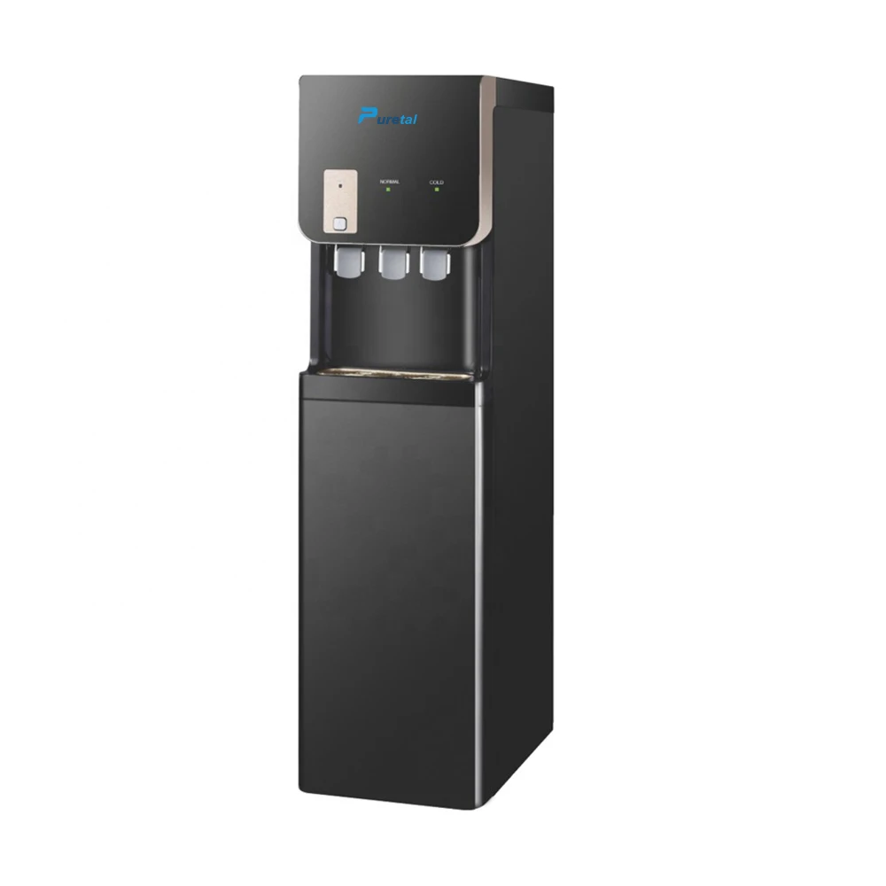 Factory Price Stand Direct Pipping Cold and Hot POU Reverse Osmosis or Uf Filter Water Purifier Dispenser with R134A Compressor