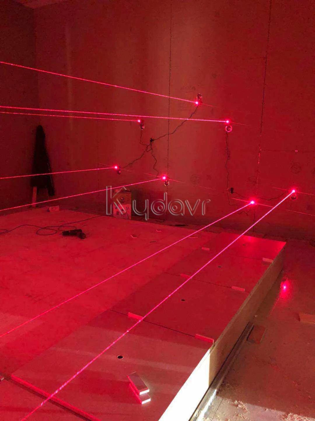 Indoor Escape Activate Push Infrared Ray Game Pipes Arena Interactive ...