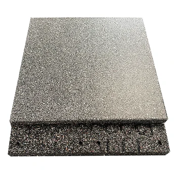 Best selling products 70% EPDM grey dots gym flooring rubber tiles 30mm Sports Indoor Fitness Floor protective gym floor mat