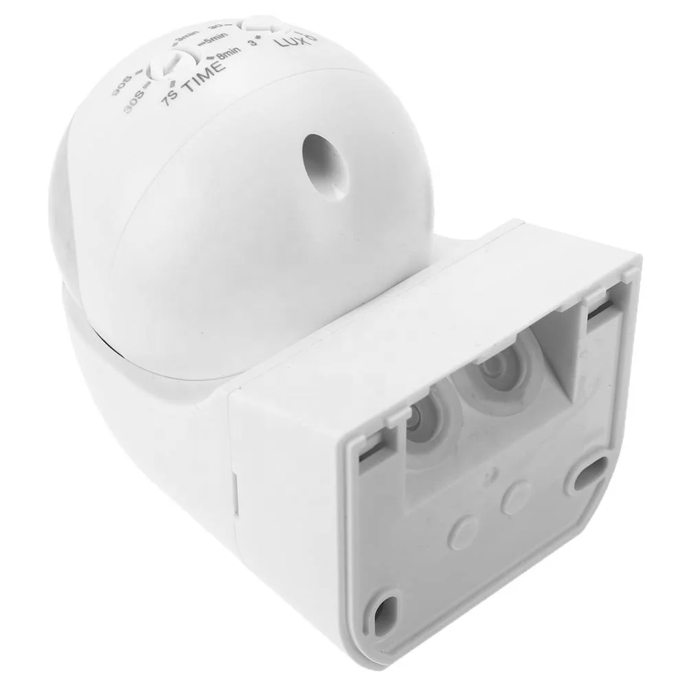 Motion Sensor 220V 110V Motion Detector Automatic Infrared PIR Sensor 220V 180 Degree Rotating Outdoor Timer Light Switch