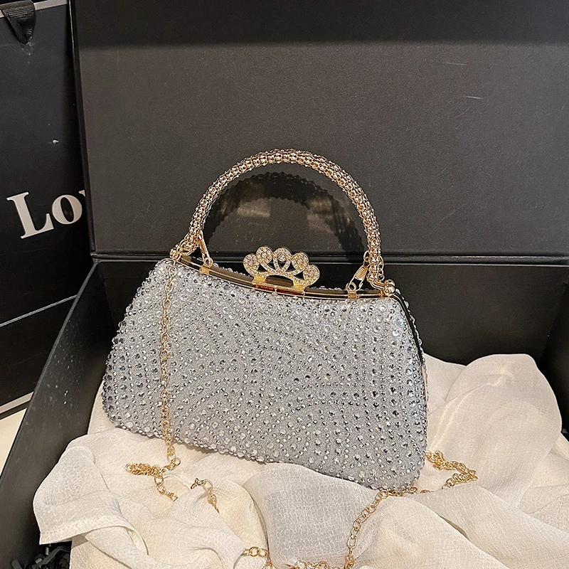 Jingchun Evening Bag High Quality Diamond Inlaid Handbag