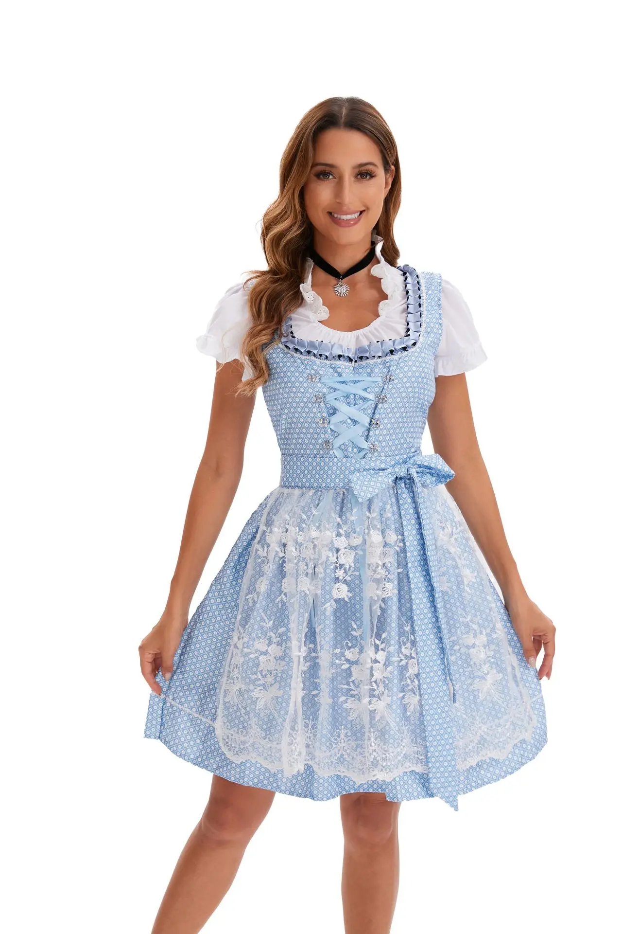 Women's Bavarian Oktoberfest Outfits - Cosplay Costume Set For Women