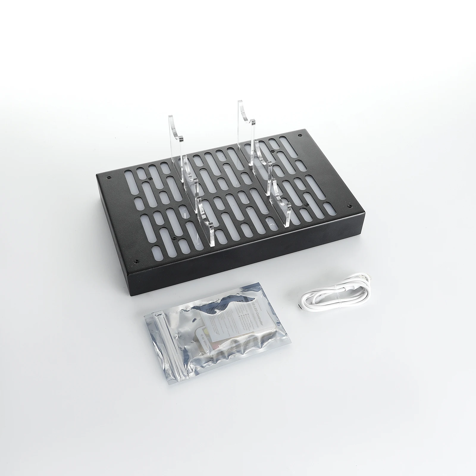 【モンスター.ディスプレースタンドLED ライト】 Amazon.co.jp : ABCidy モニター下ライトバー RGBIC 2個