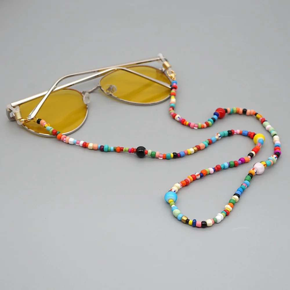 Beaded Glasses Chain Diy WLLHYF Eyeglass Chains For Women Mask