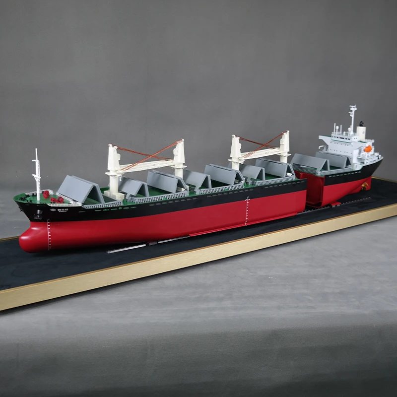 【A】O.A.S Handmade 120cm Static Static Bulk Carrier Model Customized Factory Freight Forwarder Gift Features Flashing Effect