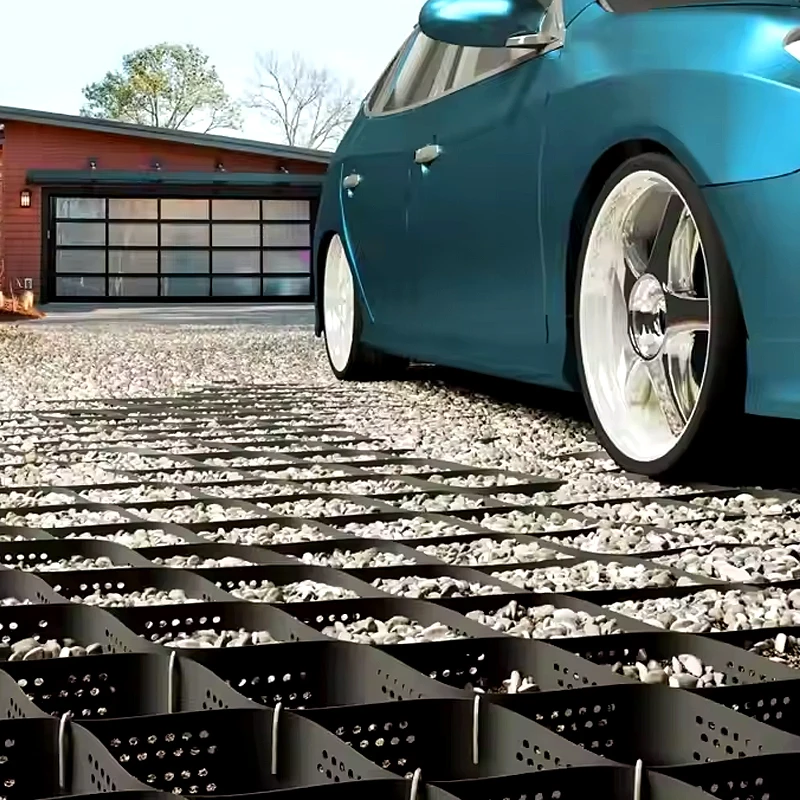 High Quality HDPE Geocells Durable Retaining Wall Drive Slope Protection Made From High Quality PP Material Outdoor Use