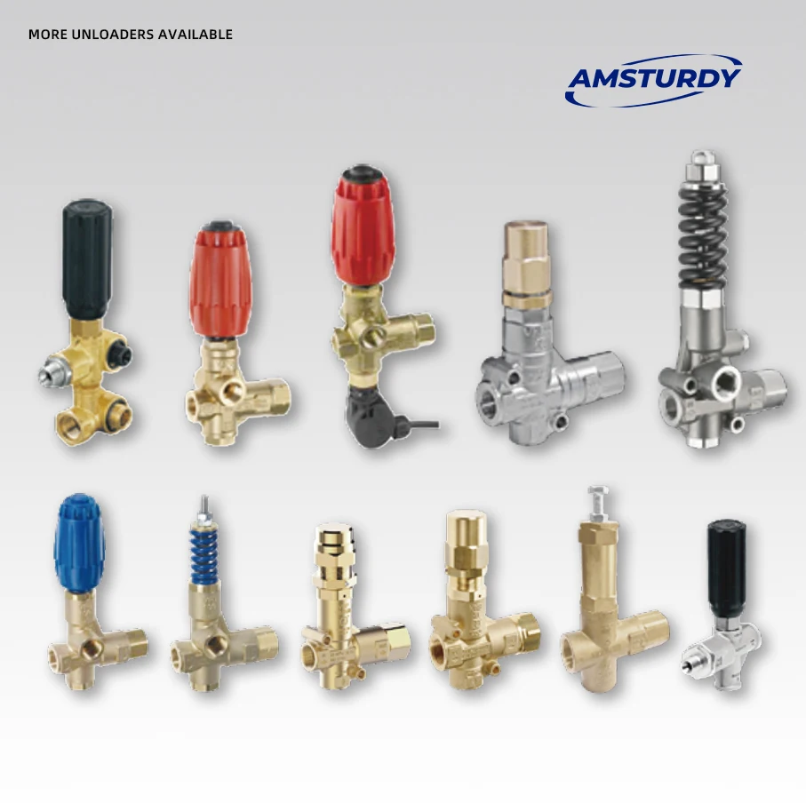 AMSTURDY 250Bar Pressure Washer Unloader Valve Replacement Pressure Washer Valve Kit