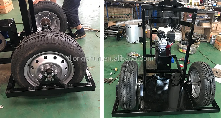 Roadway surface  Aging road spreader  Portable Emulsified asphalt distributor in highway pavement repair