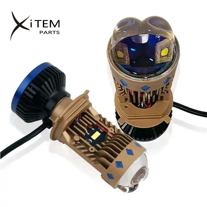Super Bright Led Headlight Bulbs 140W Canbus Projector H4 Mini LED Lens T9 LED Headlight Bulbs Hi Low Beam Car Light