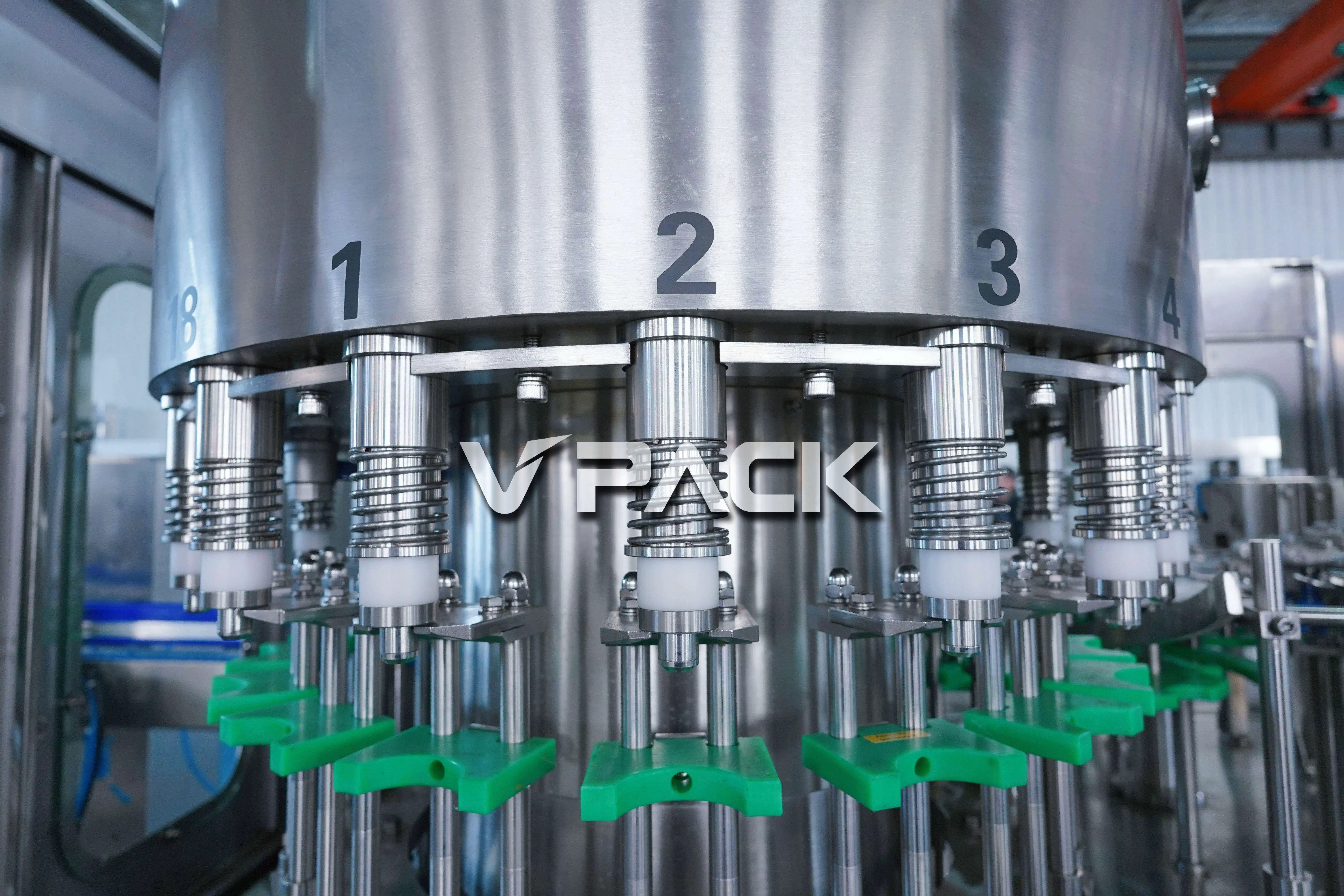 Part Rinser Machine Automatic Rotary Rinser Filler Capper for PET Water Bottle