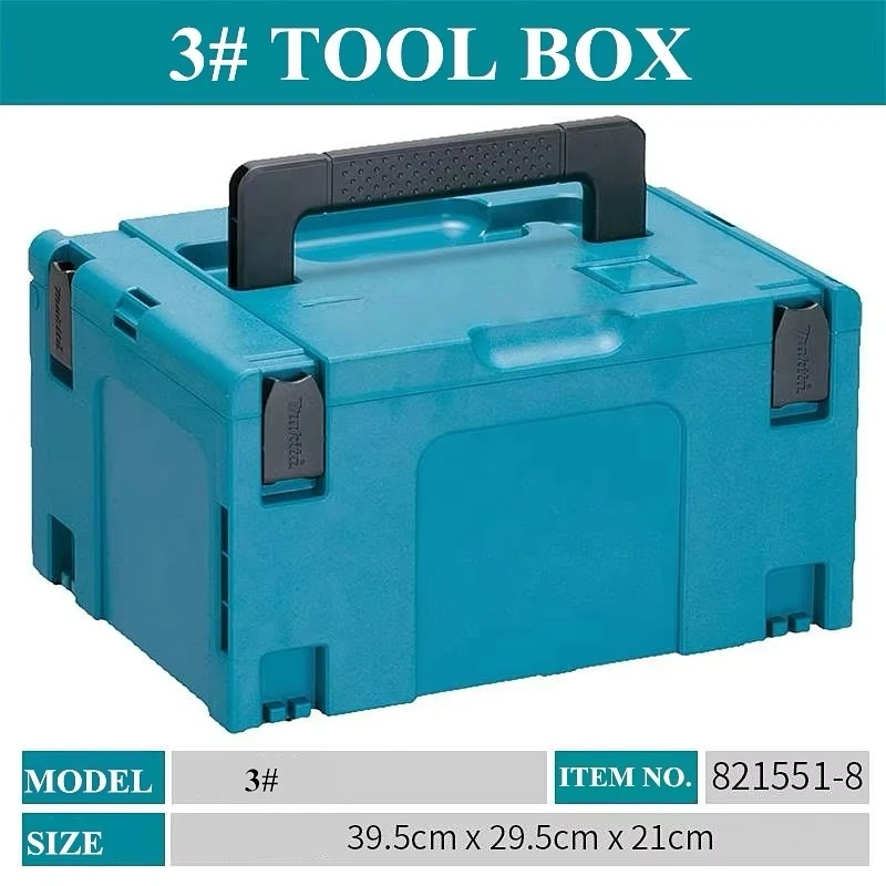 Original MKT Makpac Combination Plastic Carrying Box Hardware Tool Box Household Insulation Box Maintenance Multifunctional