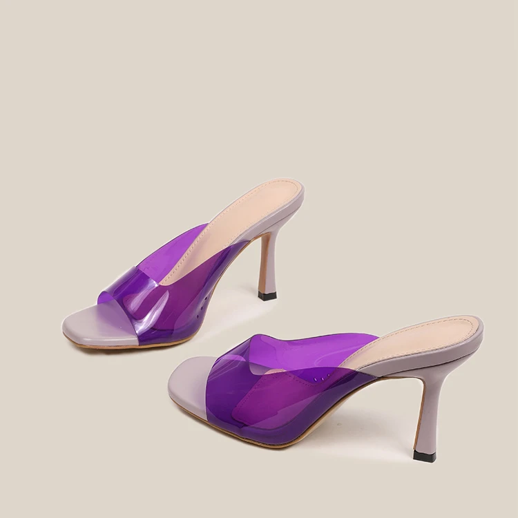 Sandalias De Tacón Alto Con Punta Abierta Para Mujer,Zapatos De Tacón Alto,Color  Morado,Juvenil,De Alta Calidad,Venta Al Por Mayor - Buy Mujer Sandalias De  Tacón Alto,Sandalias De Tacón Alto Zapatos Al Por Mayor,Zapatos