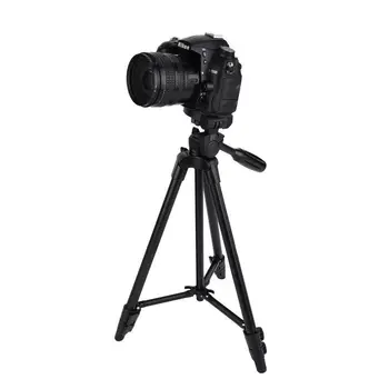 YunTeng VCT-686 Professional Portable Aluminum Tripod With Damping Head Clip, Ideal for Camera Photography. detail image