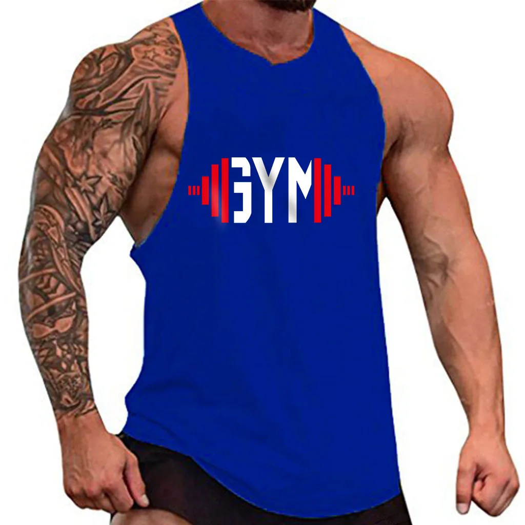 Cotton Gym Fitness Breathable Ribbed