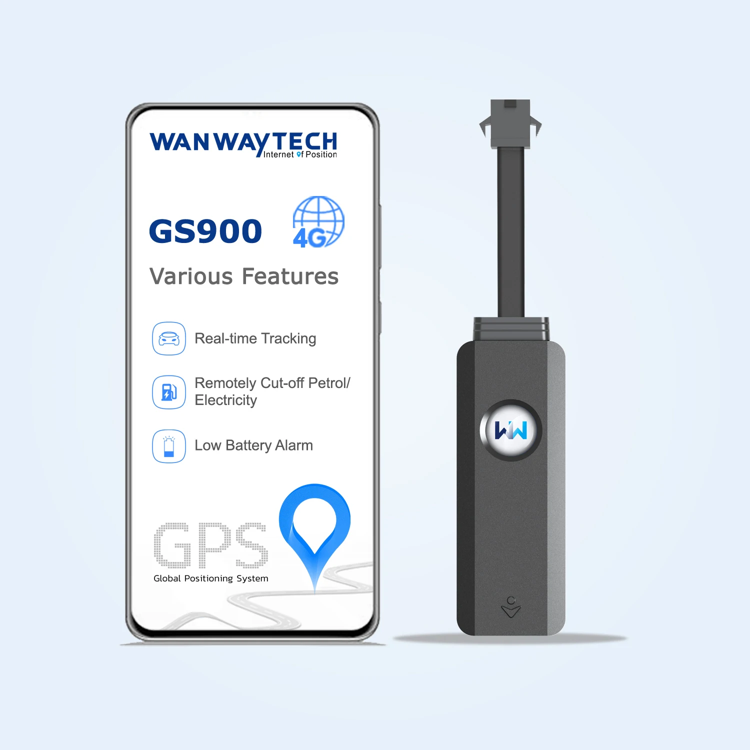 WanWay Gps tracker Locator and Intelligent Tracking Devices for Car Motorcycle Vehicle Tracking Device