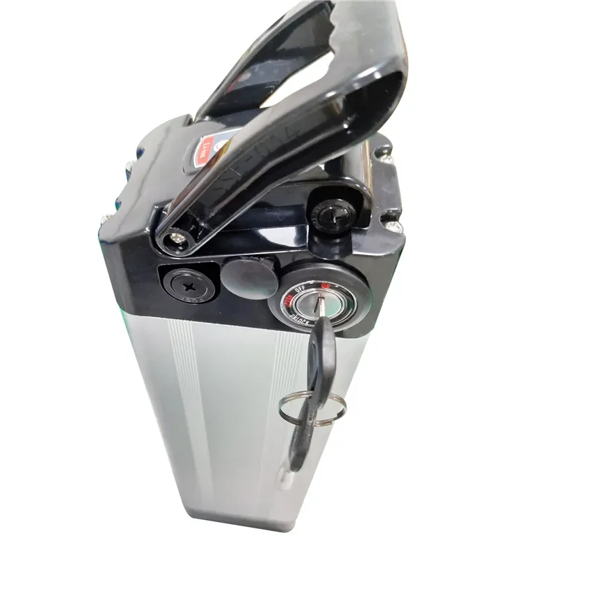 Серебряный SSE-015 рыбок 18650 Hailong 65 ячеек чехол для аккумулятора E-bike 24v 36V 48v 52v коробка литиевых батарей Ebike