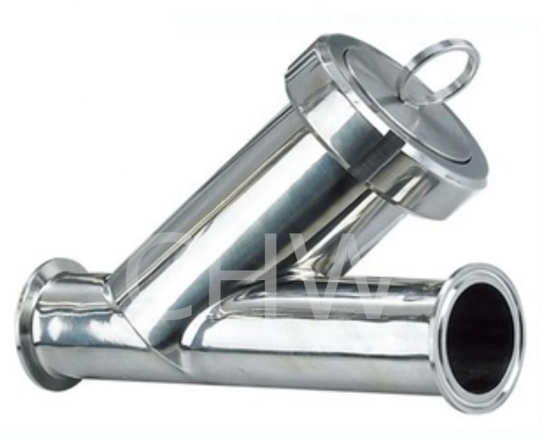 Sanitary stainless steel high quality Filter Y Type