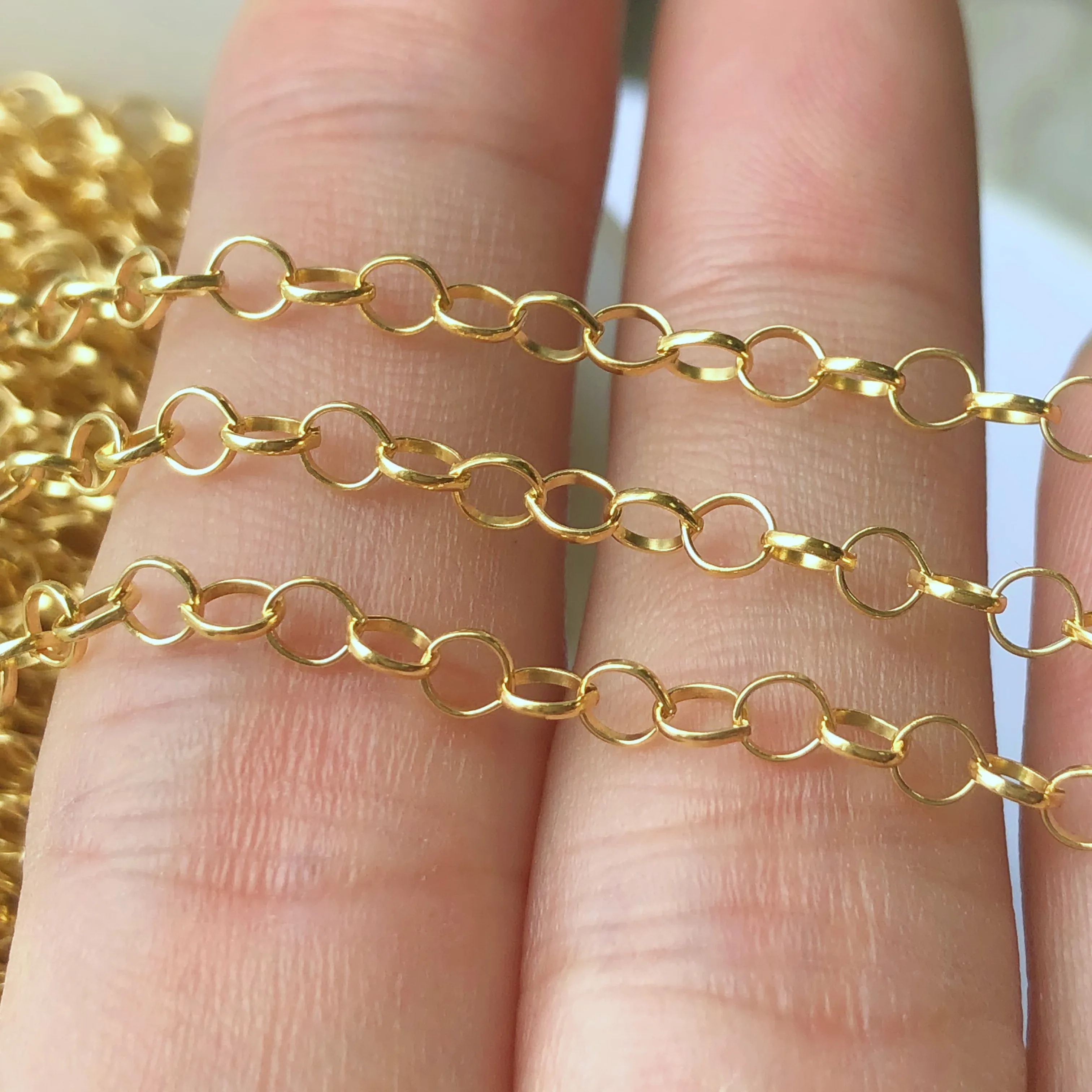 14k Gold Filled Belcher Chain 14K Gold Filled Belcher Chain