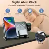 4-in-1 black 15w apple magnetic charging model