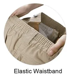 Wholesale Summer Outdoor Tactical Shorts Solid Color Training Quarter Pants Men's Cargo Shorts146_voghion.com