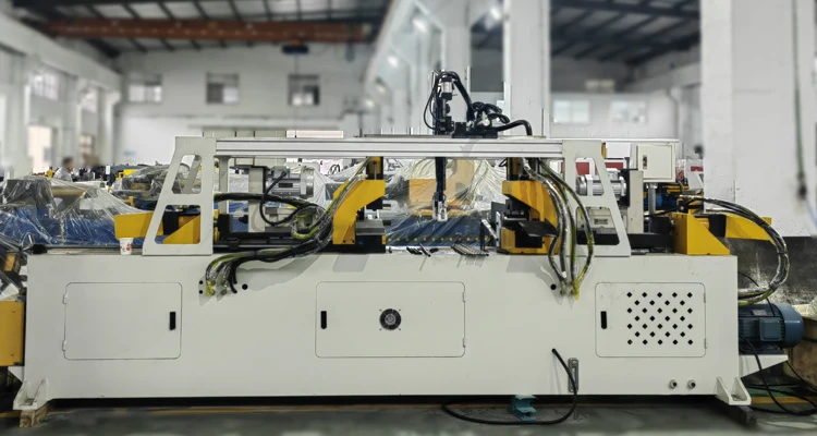 Automatic Stainless Steel Pipe Forming Rotary Swagging Machine End ...