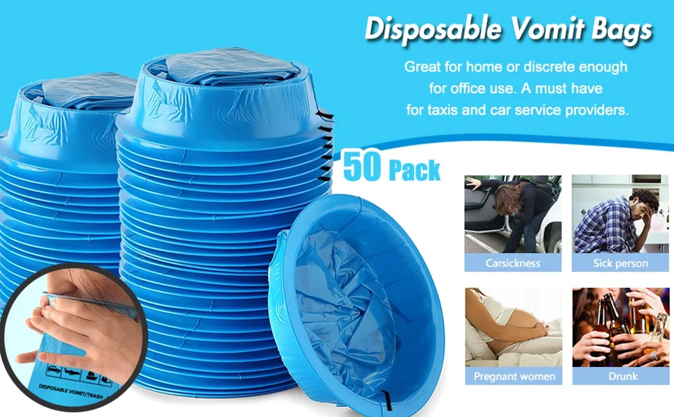 Custom Disposable Plastic Bulk Smell Proof Leakproof Waterproof Travel