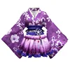 Purple-hair accessory top dress waist seal waist flower leg orna