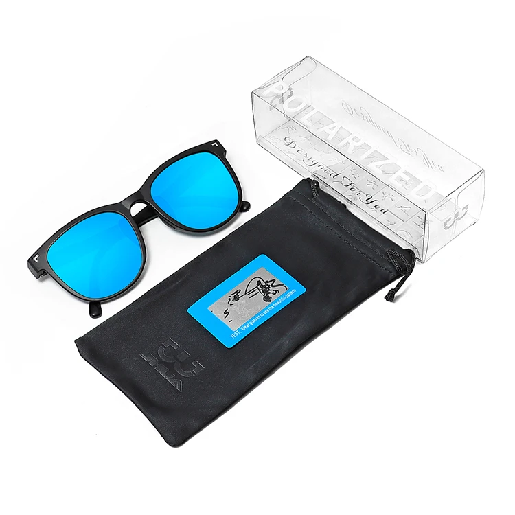 たつぽよサングラス H.B コンセプト クリップオン 偏光サングラス スクエア2型