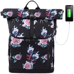 LOVEVOOK 2022 Waterproof Rolltop Backpack Perfect for Travel