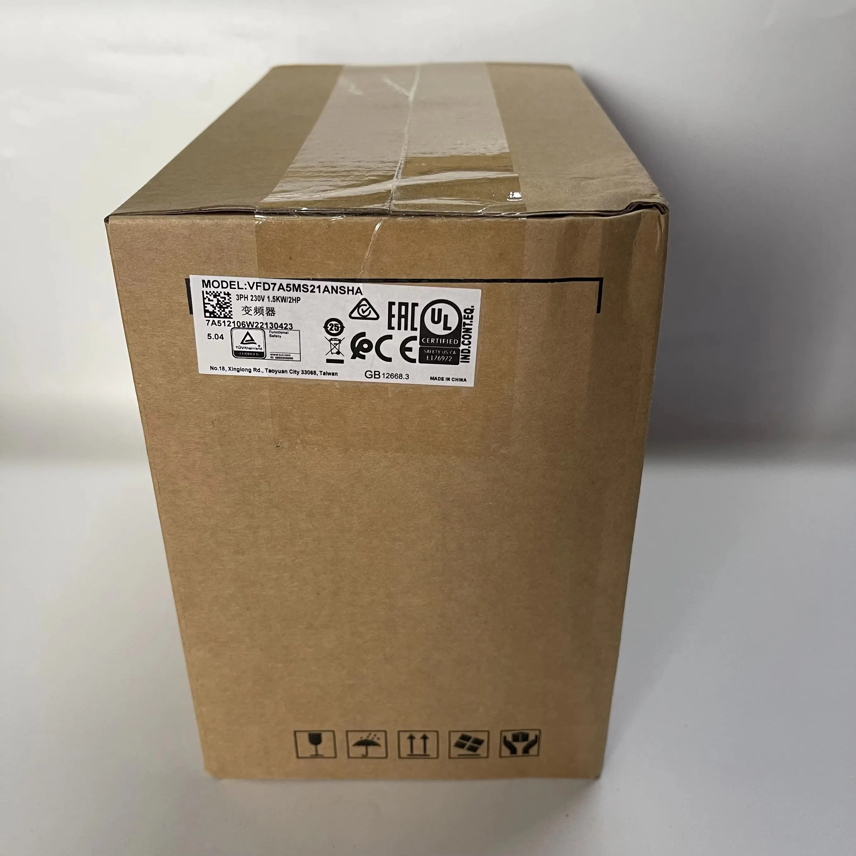 Delta AC Drive (Inverter) VFD7A5MS21ANSHA