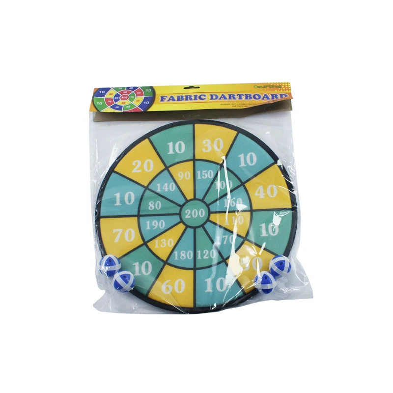 Fabric Dart Board Set Safe Dart Target Game Toy for Kids Sticking Dart Board