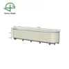 White 240x60x53cm
