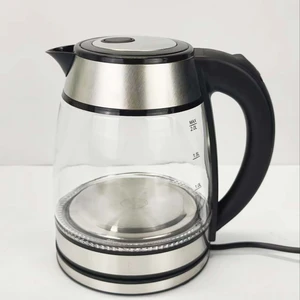 Electric Cordless Stainless Steel Lid  Fast Boil Automatic Glass Kettle High Quality for Coffee Usage in Kitchen Office