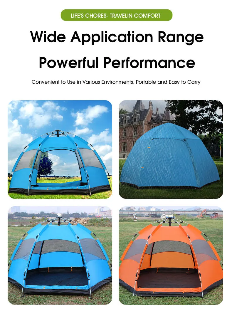 Big Portable Low Price 58 Person Outdoor Luxury Canvas Camping Tent