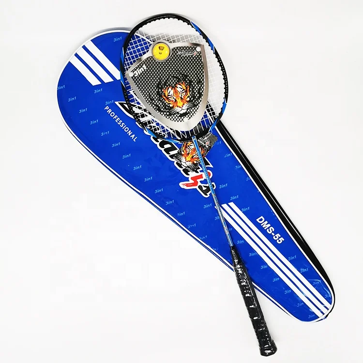 Non Woven Fabric Cover Bag Carbon Fiber Racket Badminton Full Cover Pack Shuttle Price Badminton Racket Professional