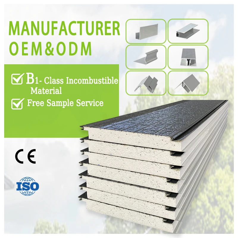 Cheap Price EPS Expanded Polystyrene Panels Insulation Board House Exterior Wall EPS Sandwich Panel