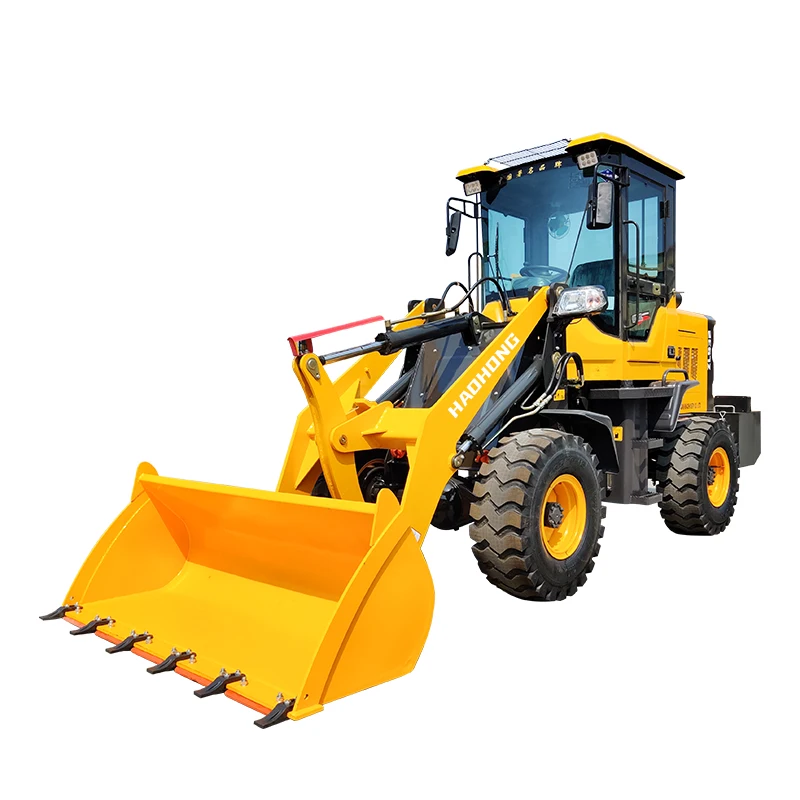 Mini Tractor with Front End Loader Front 1 Ton 2 Ton Small Loader Shovel Digger for Sale