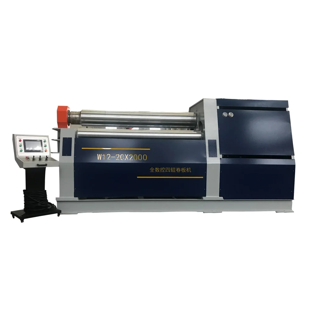 4 Roller Bending Machine Cone Rolling Machine Small Ss Flat Bending Machines for Sale
