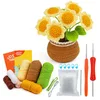 Sunflower potted plant