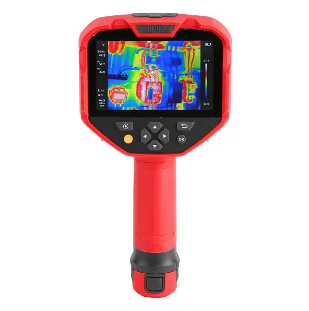 UNI-T Adjustable Focus Infrared Thermal Imaging Camera 384*288 IR Pixels -30~650C Visible Light 5 Million Thermal Imager UTi384H