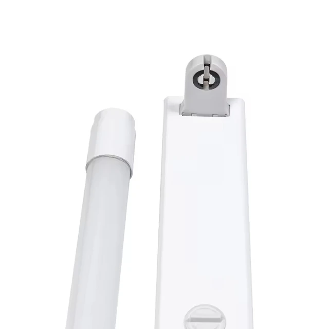 2ft 4ft Lighting Tubes Housing Fluorescent Fixture IP69K Waterproof Triproof Light Bracket T5 T8 LED Tube Light Fitting