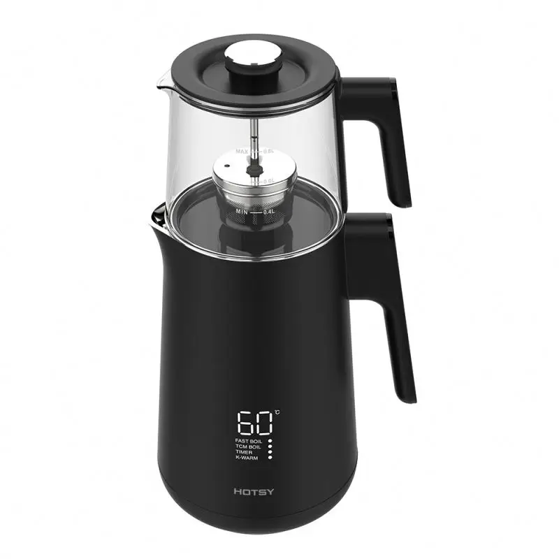 Hervidor Electrical Multipurpose Kettel Wasserkocher Design 500W Electric Teapot Boiler 220V Watercooker Glass Thermal Kettle
