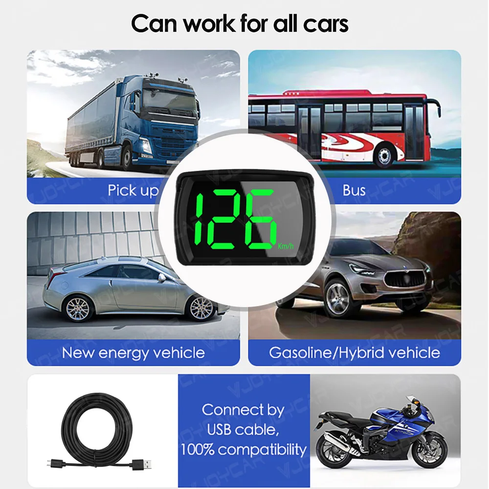 GPS Speedometer From Satellite Hud Head up Display Speed Display for All Cars