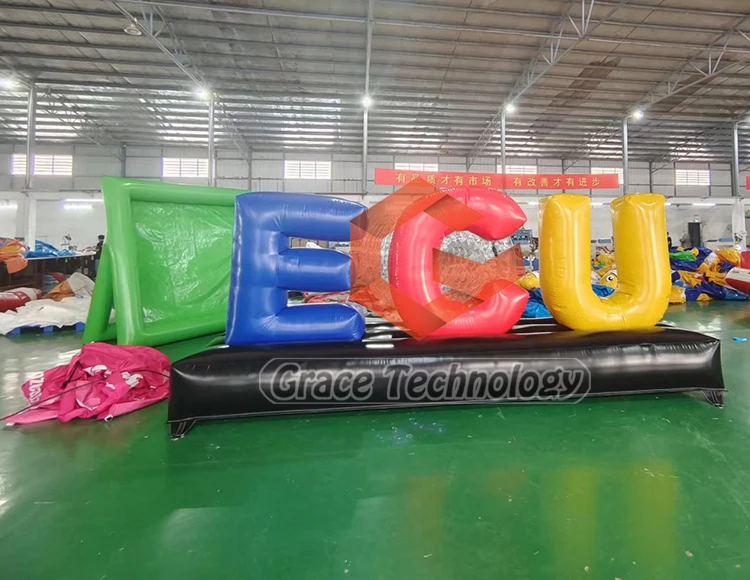 Giant Alphabet Letters - Eye-Catching Inflatable Lighting