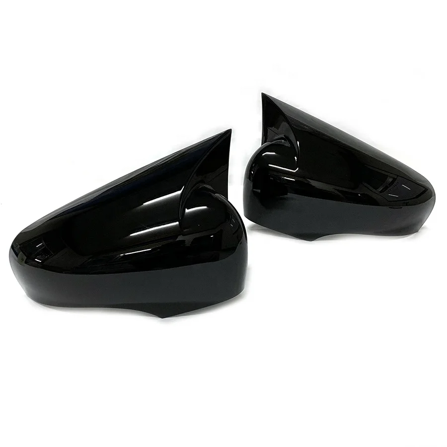 For Renault Clio 4 2012 - 2019 Door Side Rearview Mirror Cover Cap Trim Pair With Light Gap Automotive Accessories