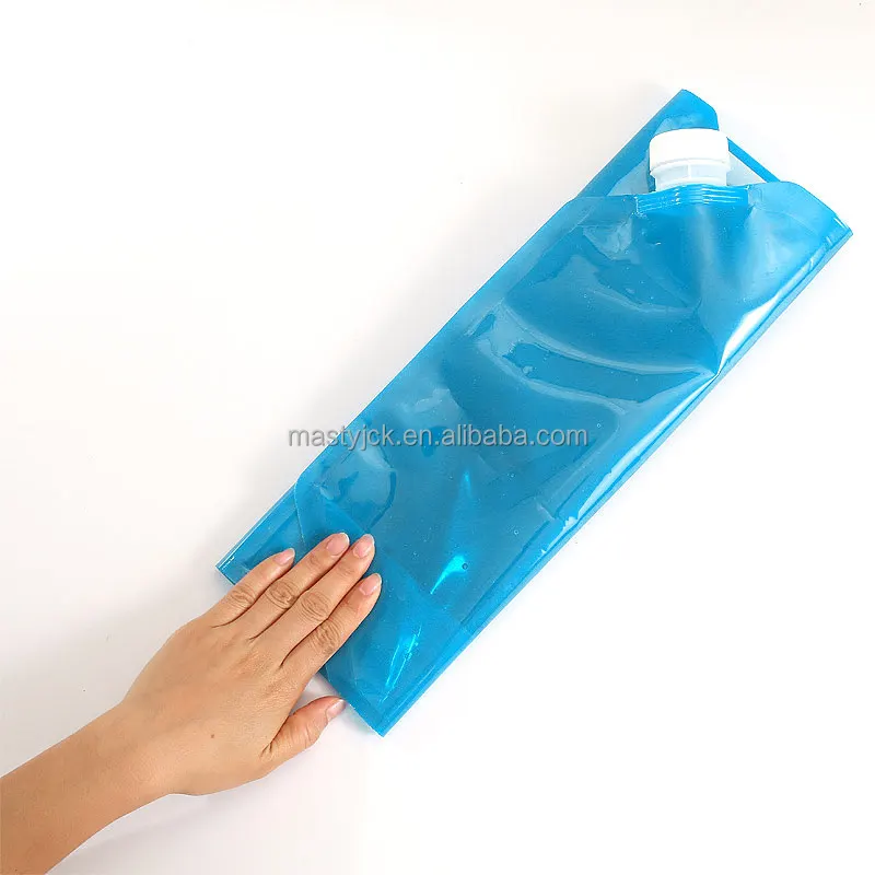 Outdoor Portable Folding Water Bag Cycling Travel Camping Soft Water Storage Bag 10L Large Capacity Water Storage Bag