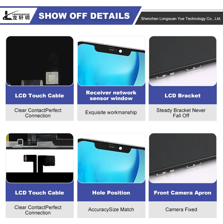 High Quality 100 Original Mobile Phone Lcd Screen For Iphone X 11 12