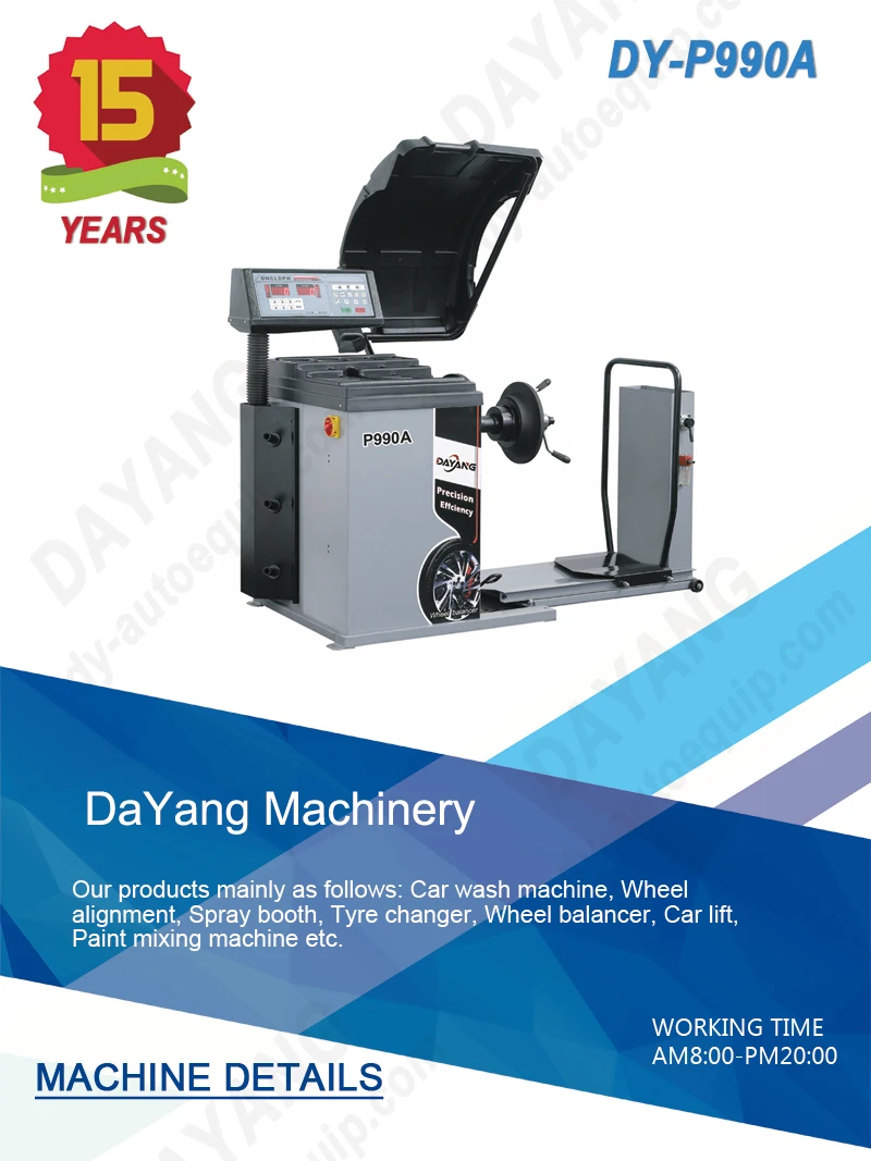 automatic truck tire balancing machine made in china