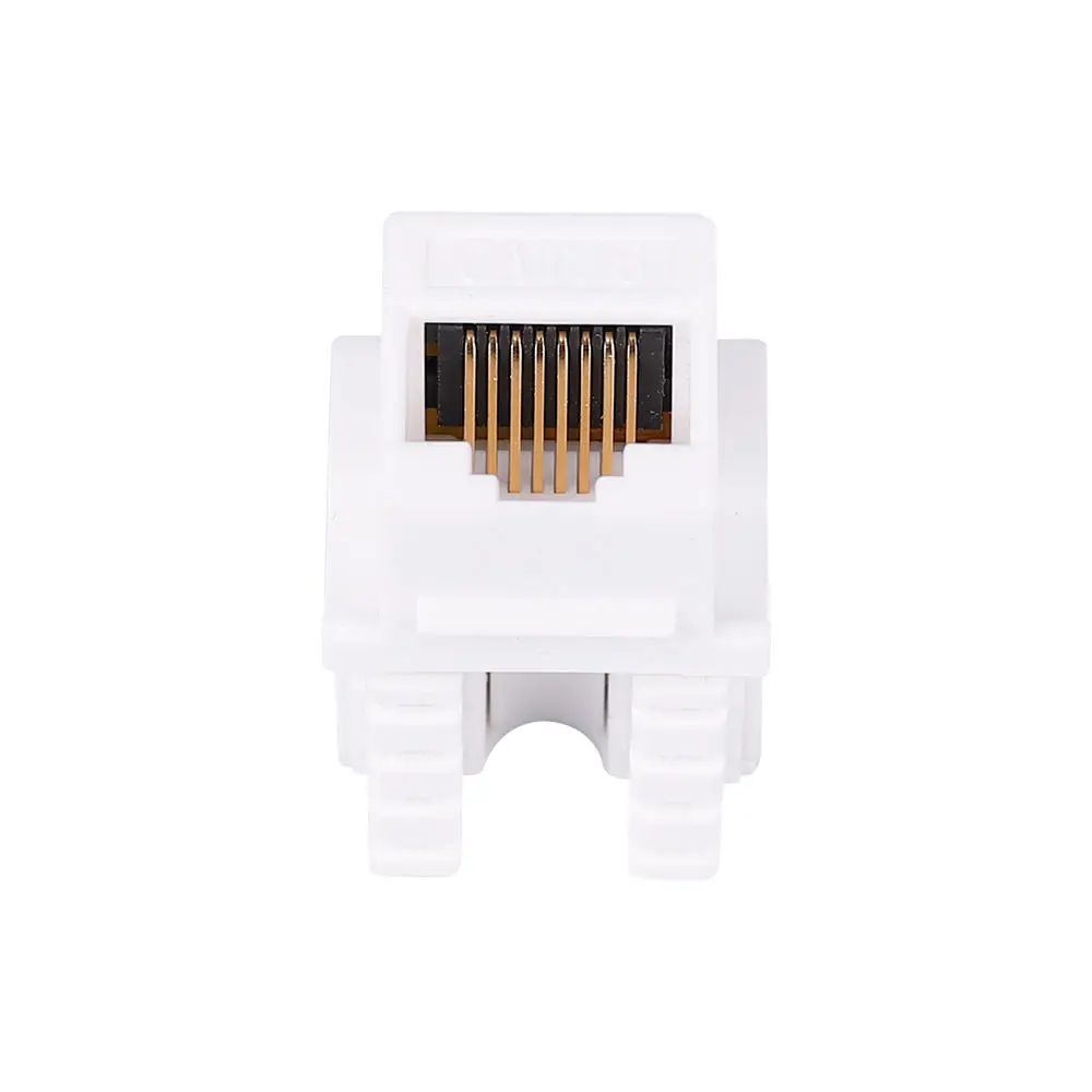 Rj45 Modular Jack CAT6/CAT5E UTP 90 Degree Keystone Jack Cat6 Modular ...